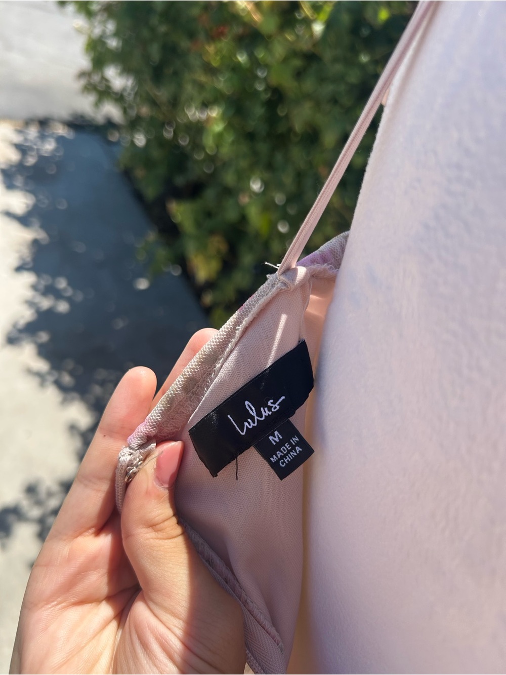 Lulus Blissfully Gorgeous Blush Floral Tie-Strap Bustier Coquette Maxi Dress - Picture 8 of 10